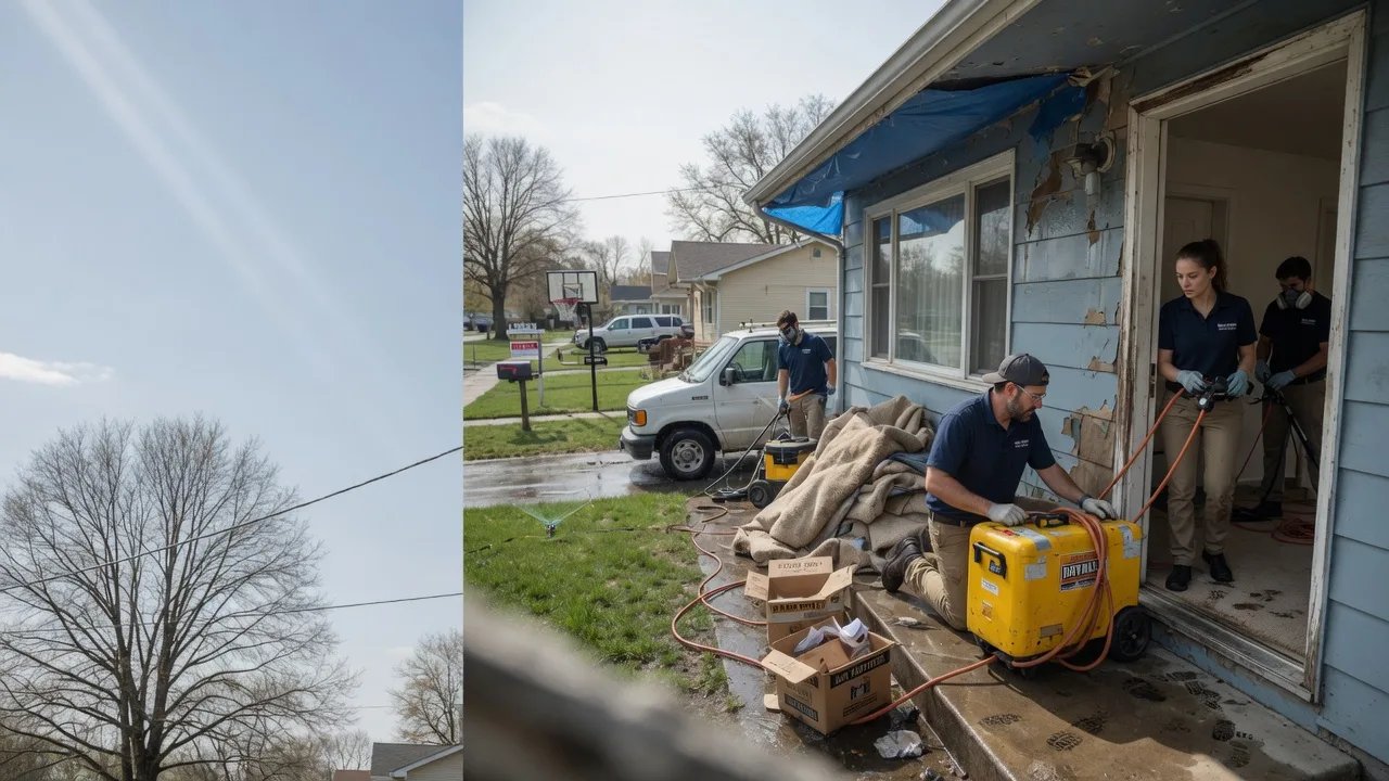 Basement Flood Cleanup in Dearborn, MO near me